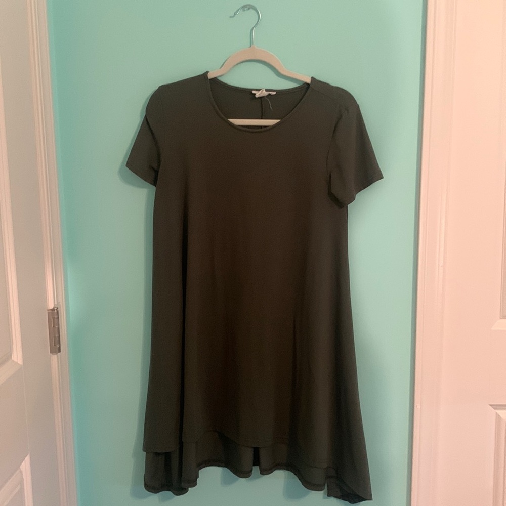 Size small, Capella brand, seaweed green dress